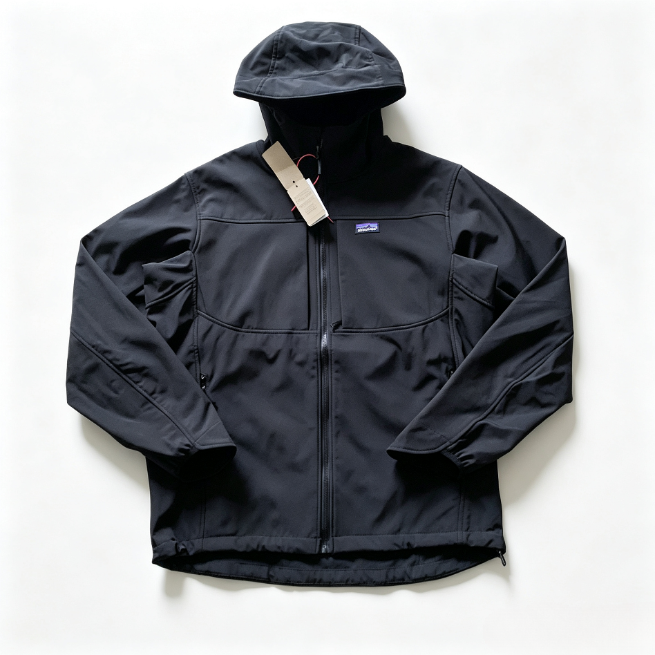 Patagonia Soft Shell Fleece Windproof Waterproof Hooded Jacket