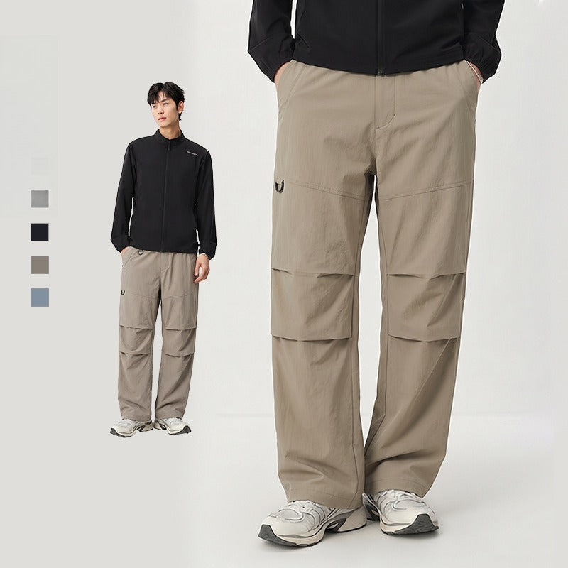 wenhouu Men's Waterproof Adjustable Hiking Stretch Pants