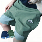 Boys Color Block Quick-Dry 5-inch Shorts  Summer Outdoor Wear