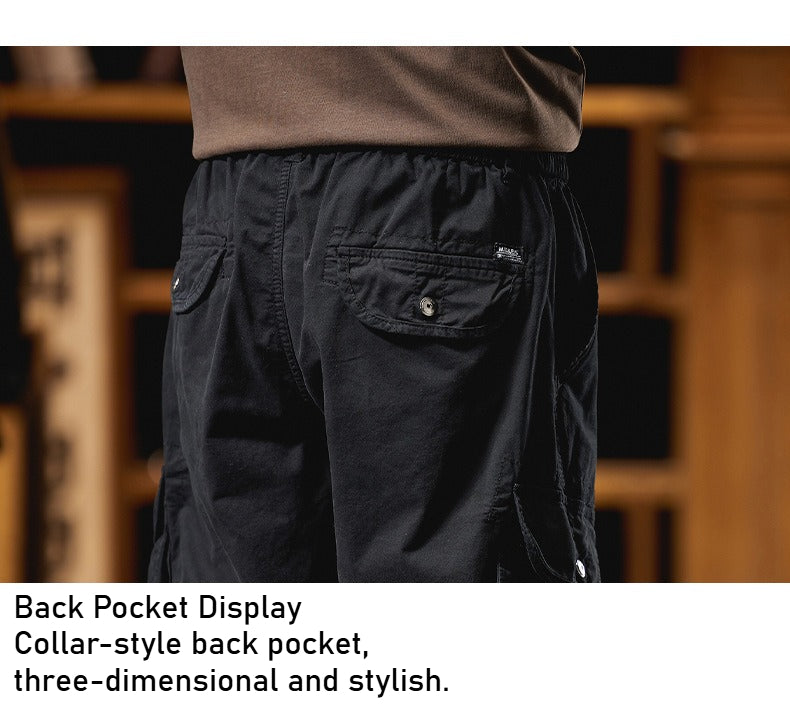 Men's Loose Straight-Leg Casual Pants - Sporty Casual Style for Autumn