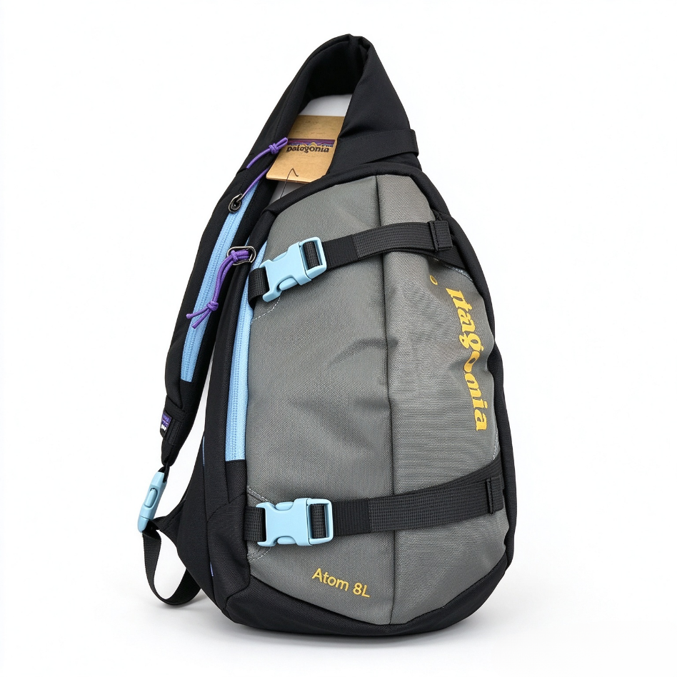Patagonia Atom Sling Bag 8L, Outdoor Crossbody Sling Pack
