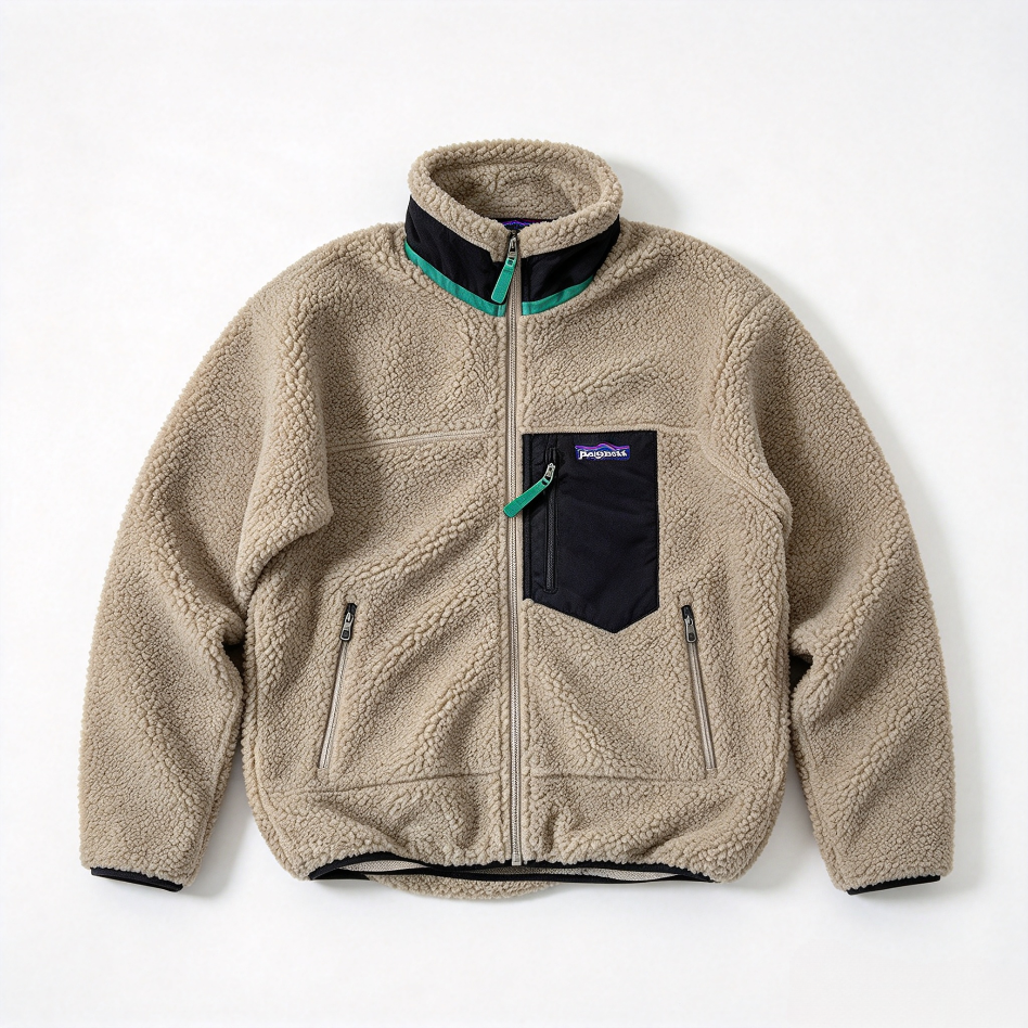 Patagonia Classic Retro-X Fleece Jacket Full-Zip Sherpa Fleece Coat