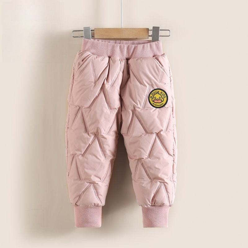 Kids' Winter New Padded Pants - Unisex Toddler Extra Thick Windproof Warm