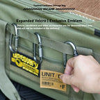 Camping tactical storage bag, outdoor with table board, portable sundries and equipment bag