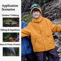 Panda round DuPont three-proof children's outdoor charge jacket three-in-one