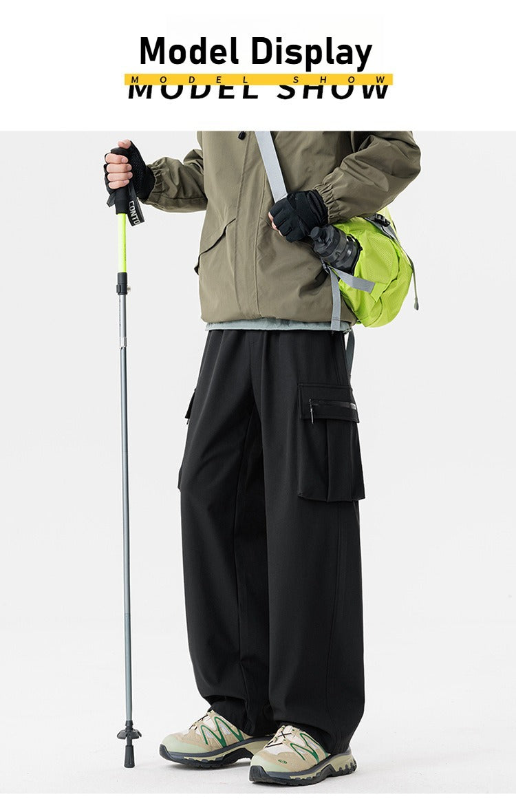 Tooling Casual Pants Men's Outdoor Mountaineering Winter Waterproof Windproof Pants