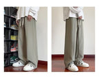 Loose straight soft waxy pants versatile leisure sports