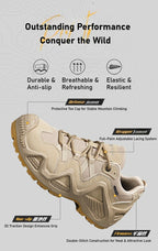 Durable Non-Slip Tactical Boots - Men's Russian-Style Hiking, Trekking Use