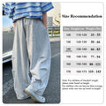 Kids Cool Feel Curved Pants Summer Straight Anti-Mosquito Pants