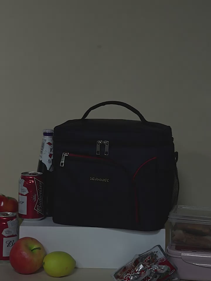 Portable clamshell 8L refrigerated bag